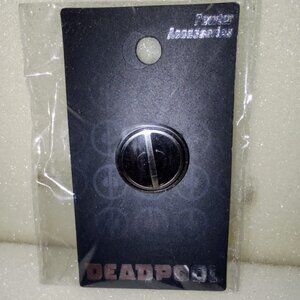 Monogram Pewter Deadpool pin/brooch